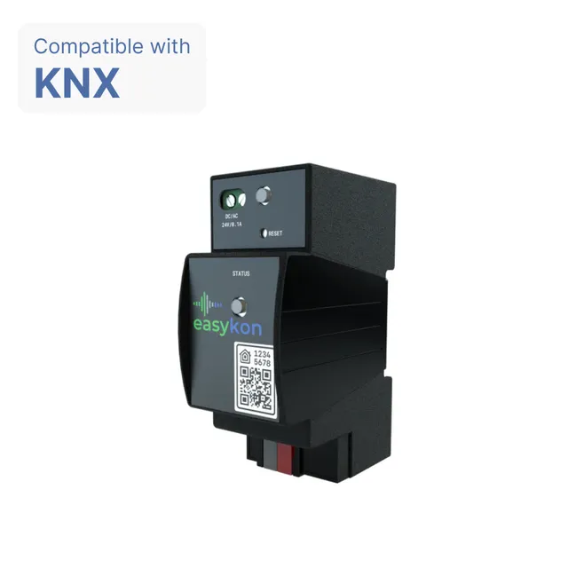 Freedompro Easykon for KNX gateway Ethernet DIN