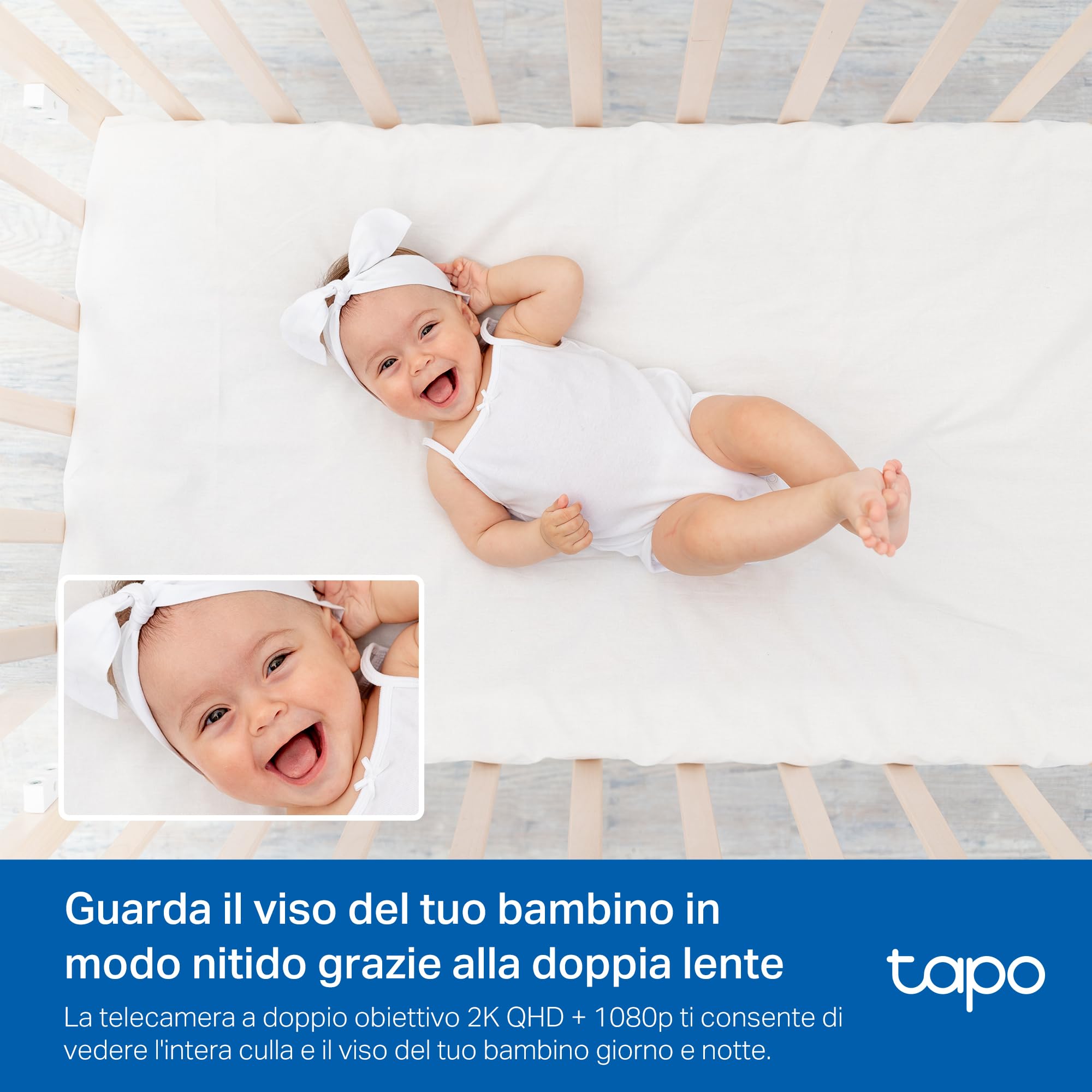 Tapo C840 telecamera wifi nero doppia lente 4MP