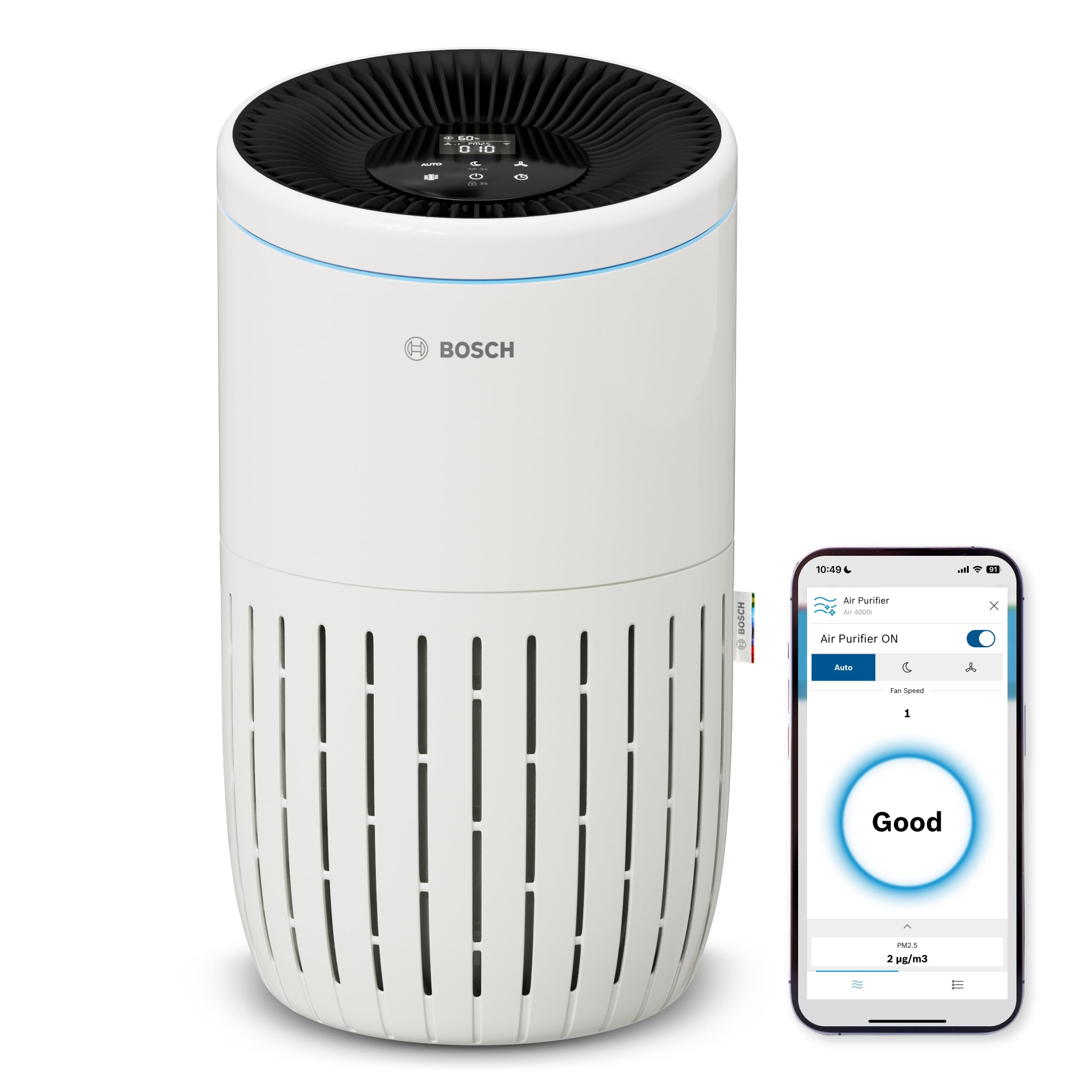 Bosch Air 4000i purificatore aria 62,5 m² HEPA