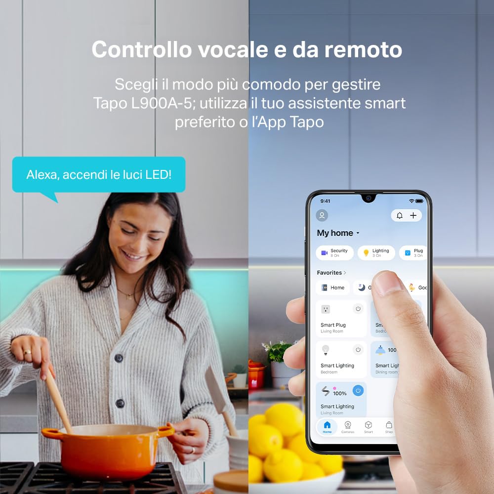 Tapo L900A-5 striscia LED smart 5m RGB WiFi