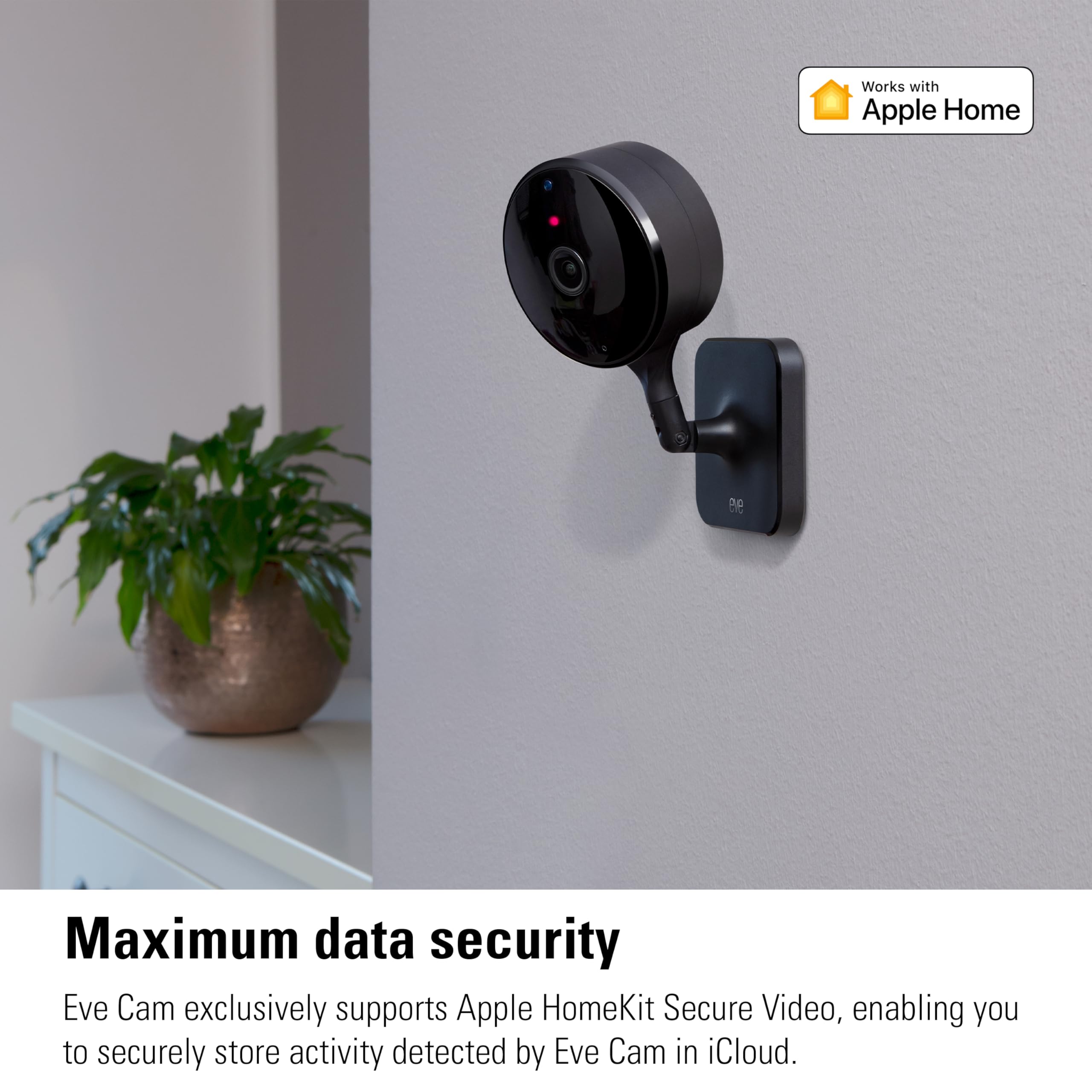 Eve Cam videocamera interna set 2 pezzi HomeKit