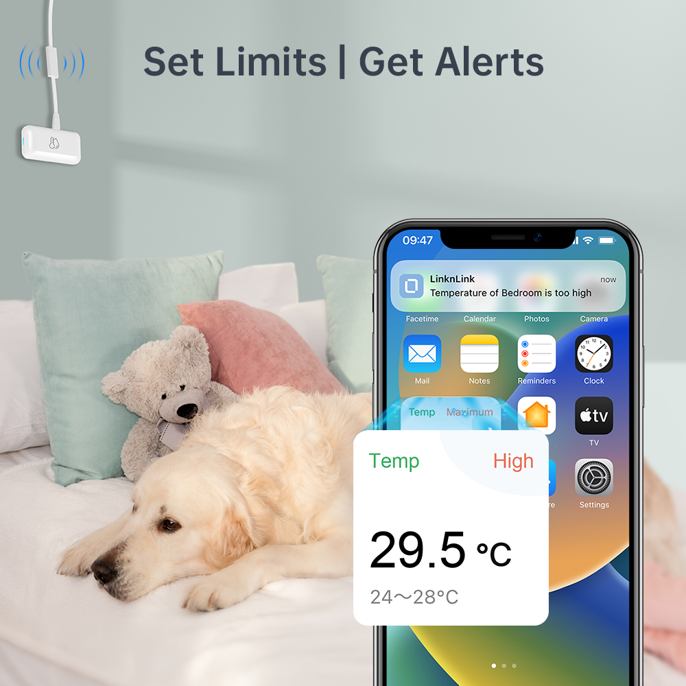 LinknLink eTHS sensore temperatura umidità WiFi