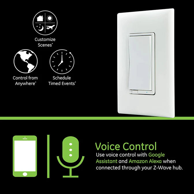 Jasco 46562 interruttore smart Z-Wave da incasso bianco