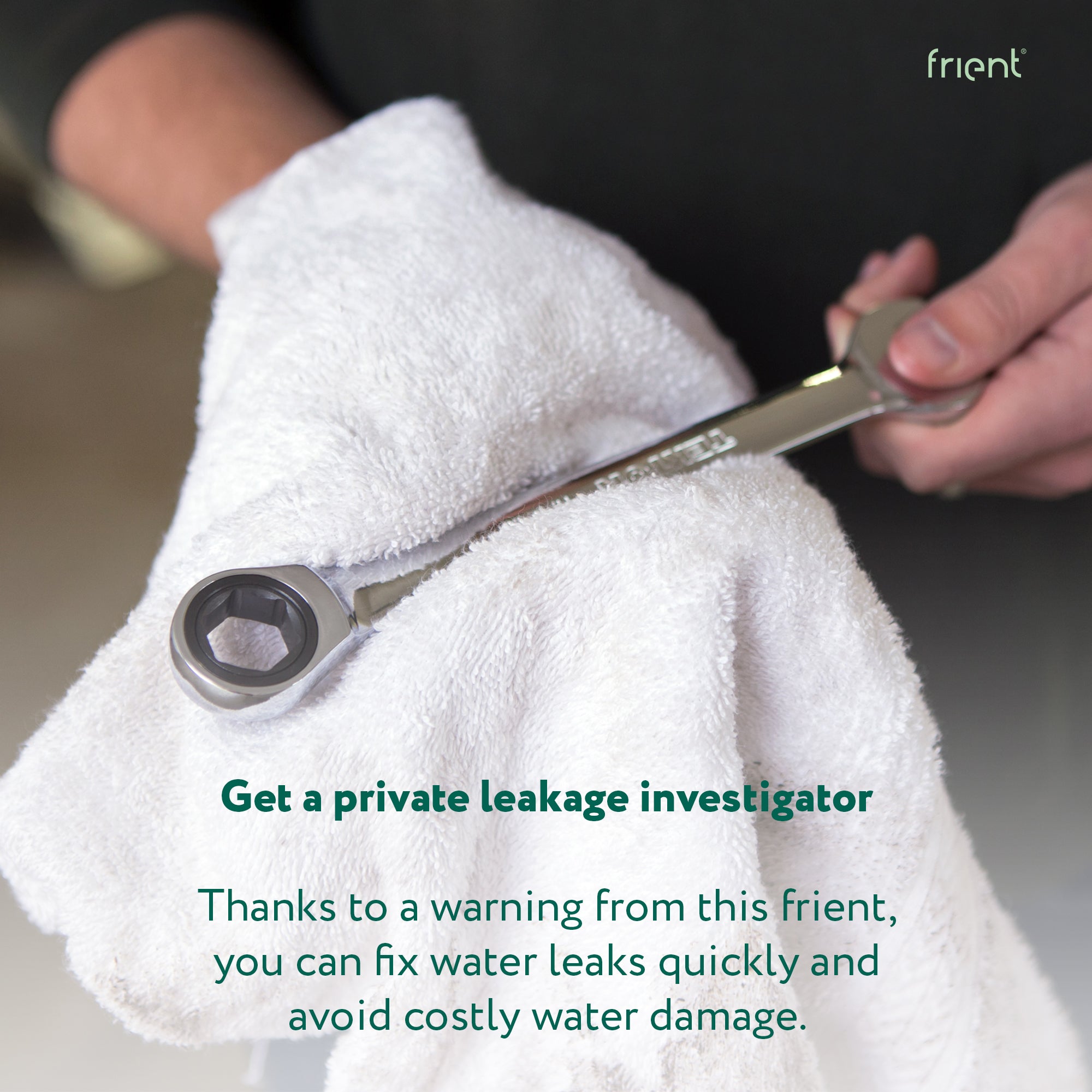 frient Water Leak Detector sensore perdite acqua Zigbee