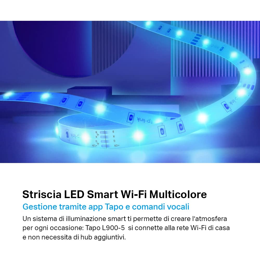 Tapo L900-5 Striscia LED Multicolore 5m Wi-Fi