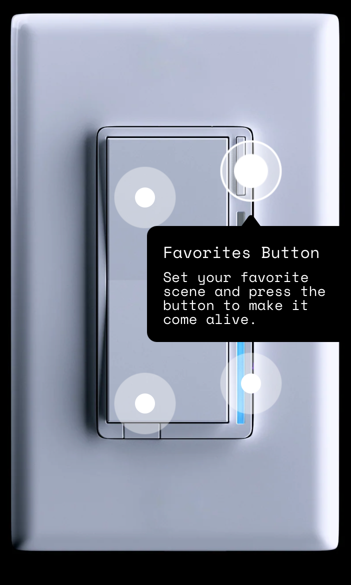 Inovelli White Series VTM31 dimmer smart Matter