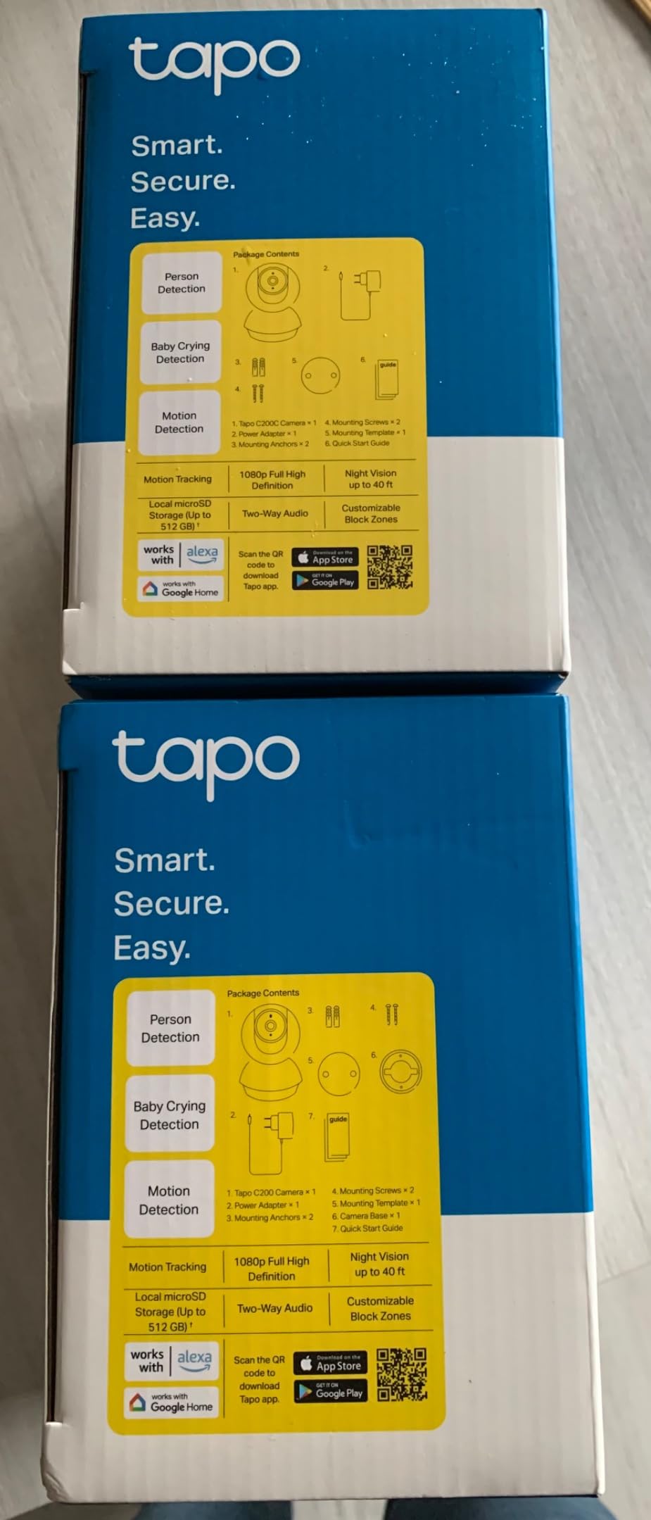 TP-Link Tapo C230 Telecamera Interno 3K Bianco Avorio