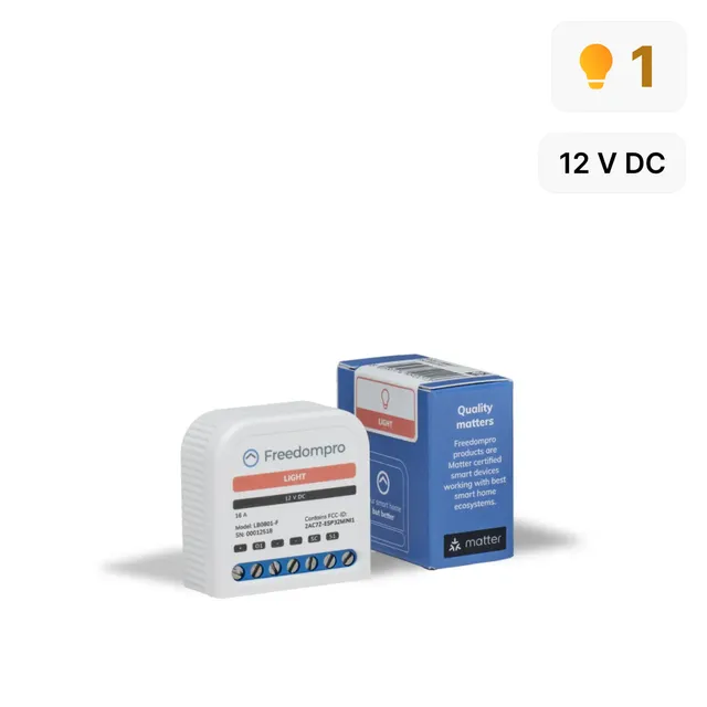 Freedompro LB0801-F modulo WiFi MINI 1 luce 12V