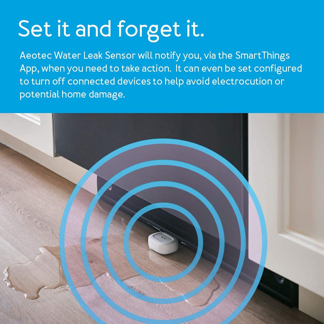 Aeotec GP-U999SJVLCHC sensore perdite acqua Zigbee