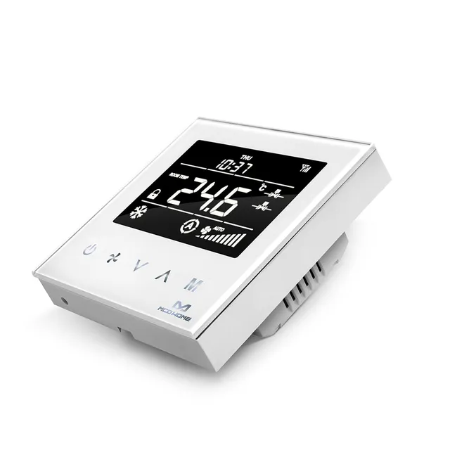 MCO Home MH8-FC-US termostato fancoil 2 tubi Z-Wave bianco