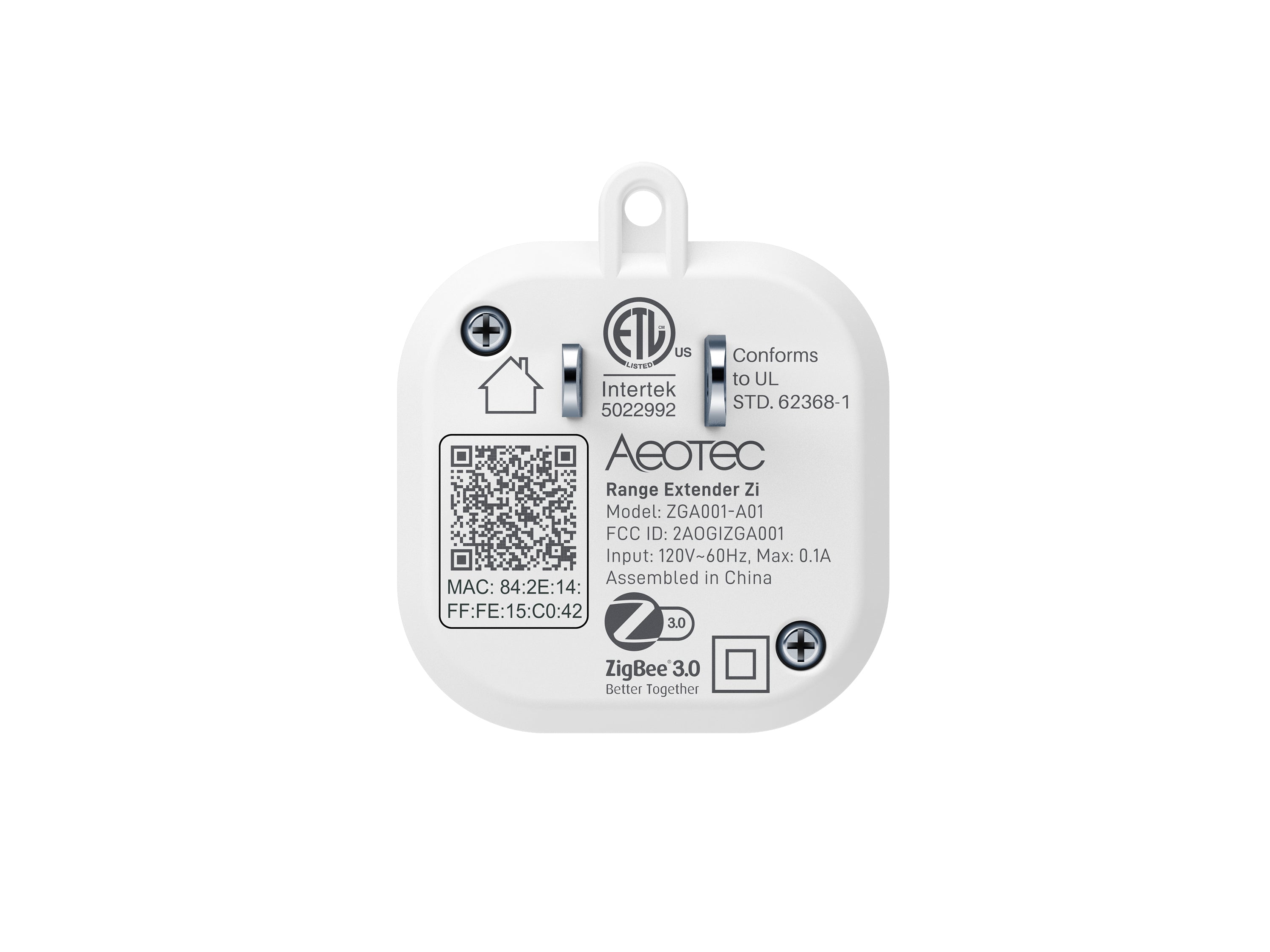 Aeotec Range Extender Zi ripetitore Zigbee 3.0 presa