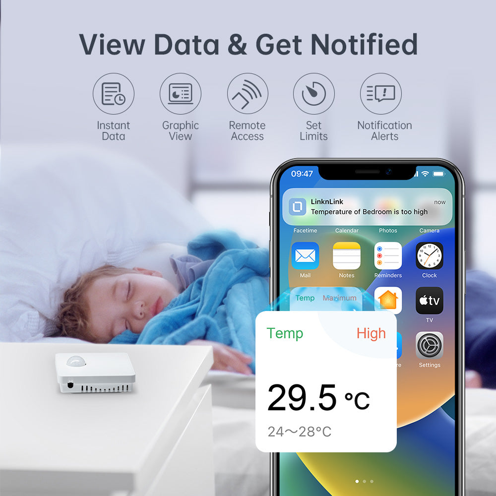 LinknLink eSensor-K2 multisensore temperatura umidità