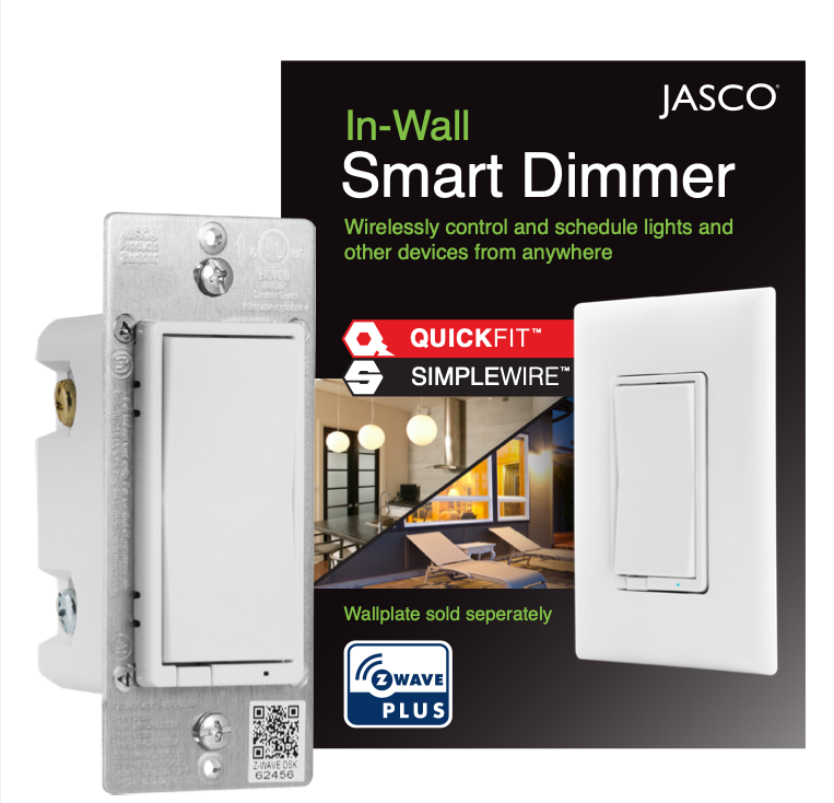 Jasco In-Wall Smart Dimmer 46564 dimmer bianco 0-100%