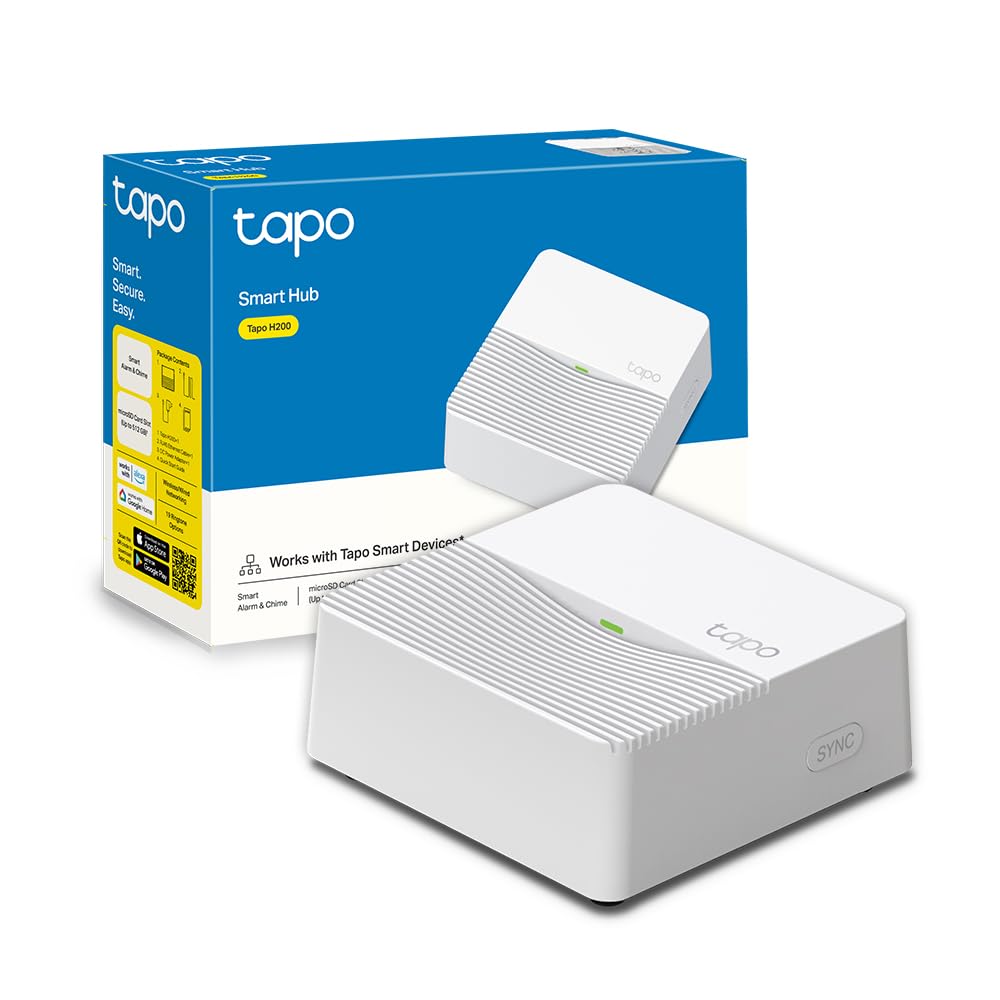 Tapo H200 Smart Hub 64+4 Dispositivi con Allarme