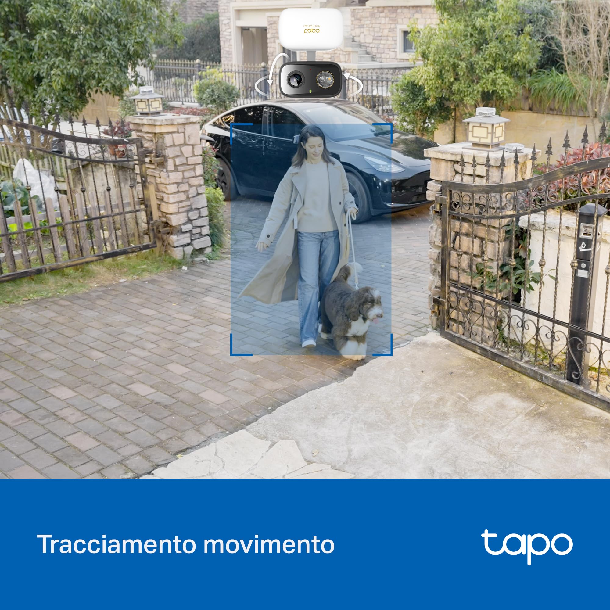 TP-Link Tapo C236 Telecamera Esterno 3K Bianco Neve