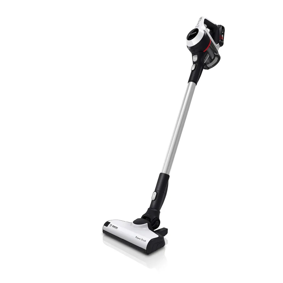 Bosch Unlimited 6 Scopa Elettrica 18V Bianca Senza Fili