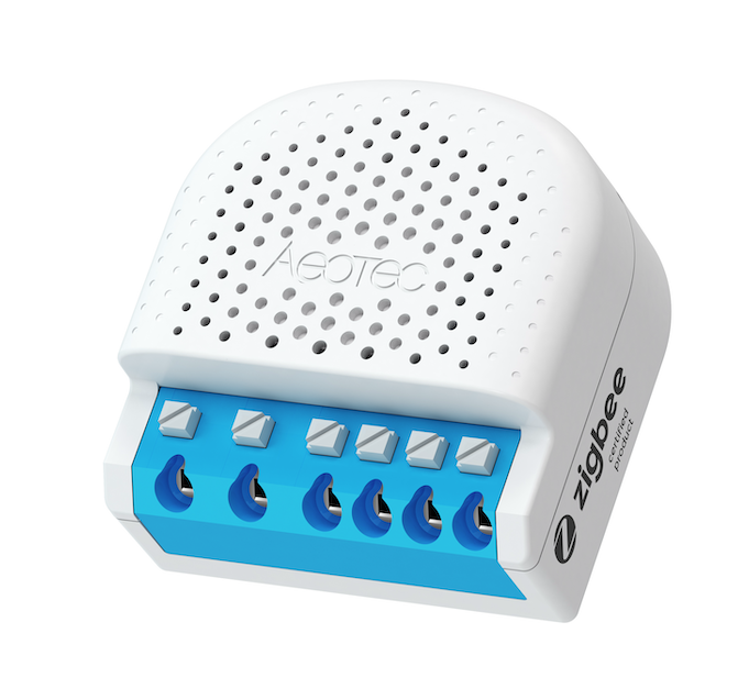 Aeotec Pico Duo Switch relè incasso Zigbee 2x8A con misura