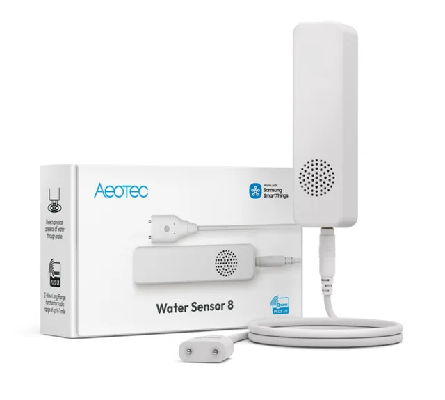 Aeotec Water Sensor 8 sensore perdite acqua Z-Wave