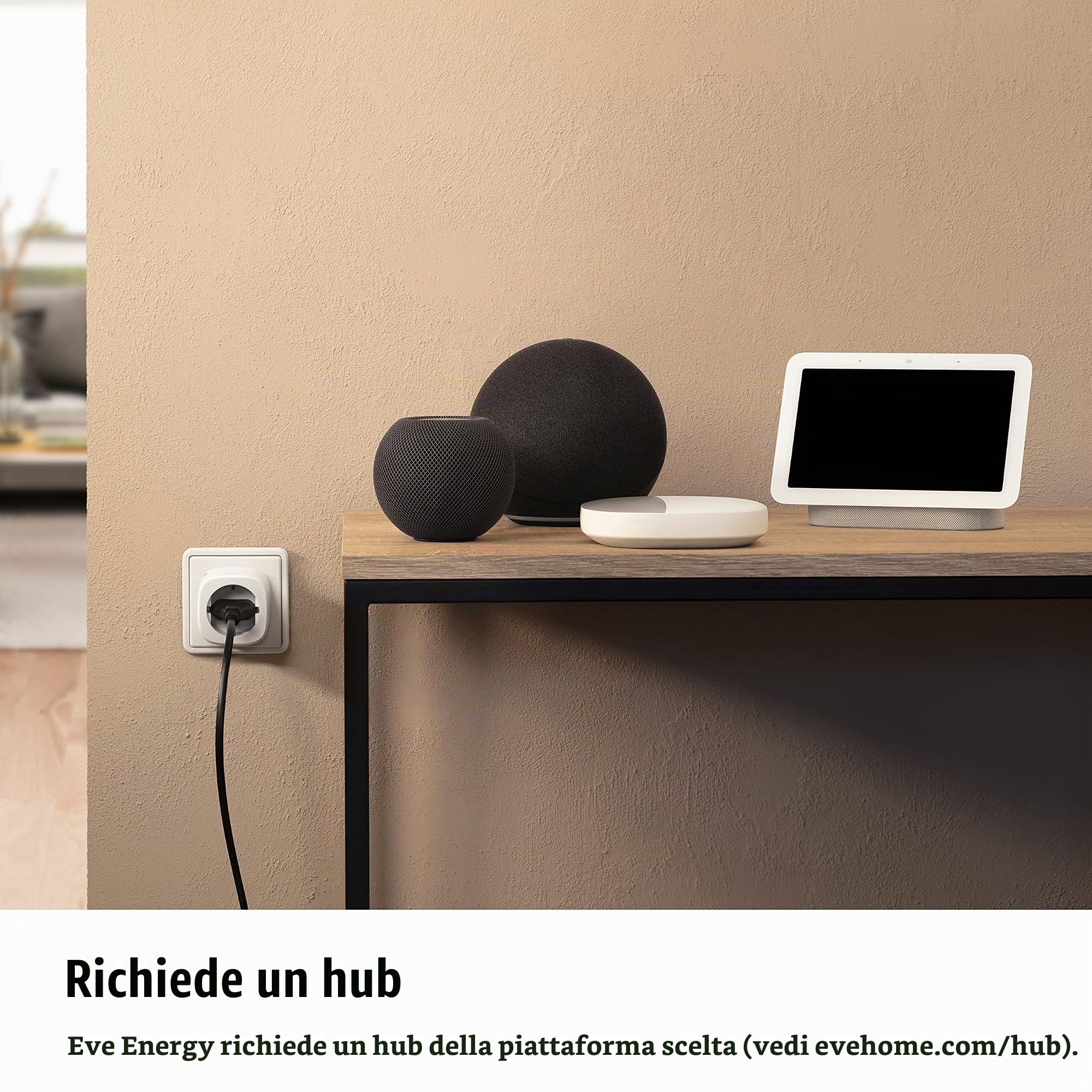 Eve Energy Matter presa intelligente monitoraggio consumi pack 4