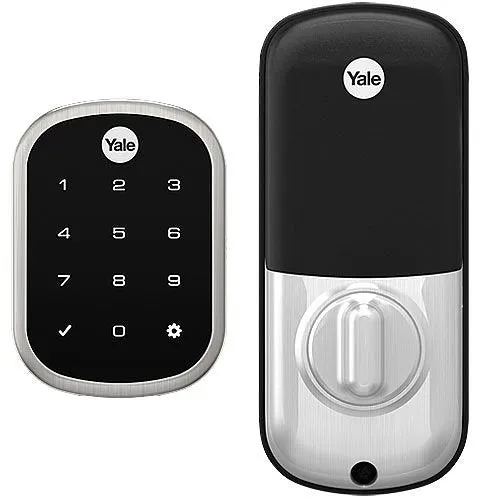 Yale ProSL YRD156-ZW2-619 catenaccio smart nichel senza chiavi