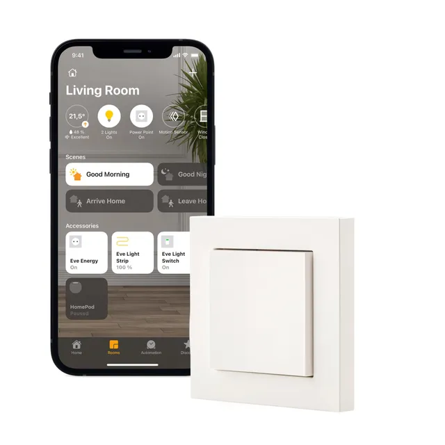 Eve Light Switch interruttore luce intelligente Thread