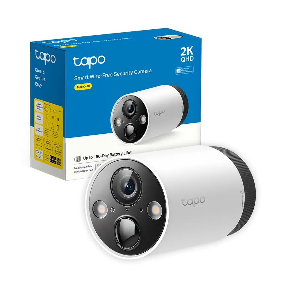 Tapo C420 telecamera WiFi esterno a batteria singola