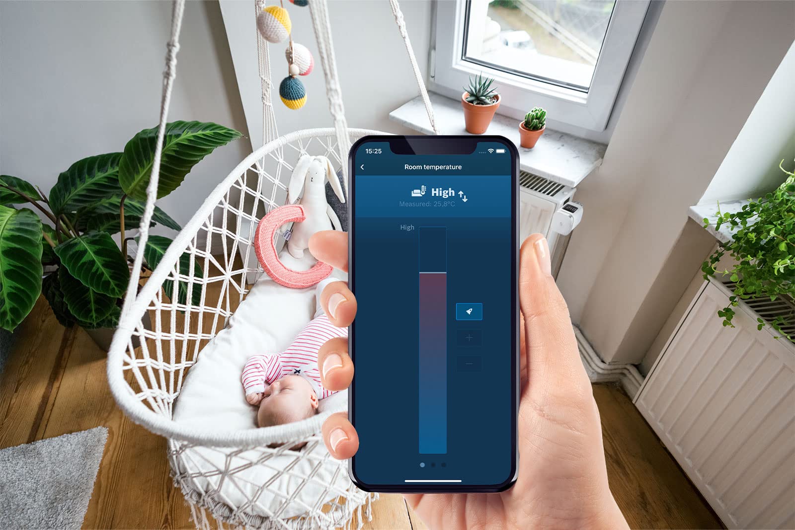 Bosch Termostato per radiatore II termostato singolo smart