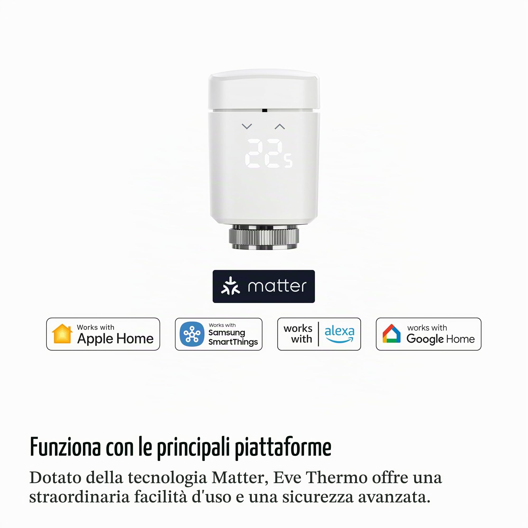 Eve Thermo Matter 4ª gen valvola termostatica