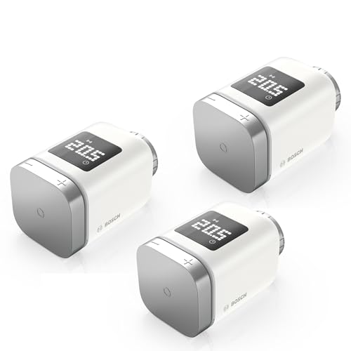 Bosch Smart Home II +M Termostato Radiatore Set 3 Pezzi
