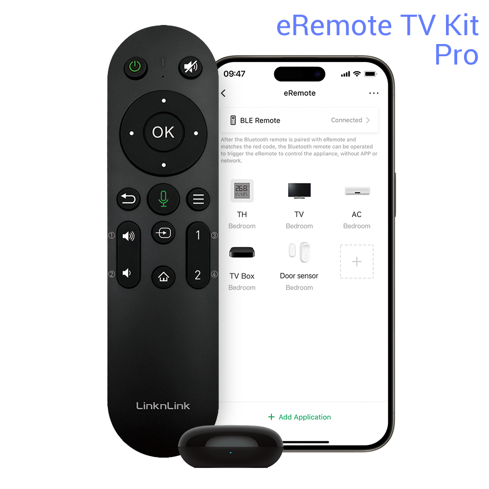 LinknLink eRemote TV Kit telecomando universale IR BLE
