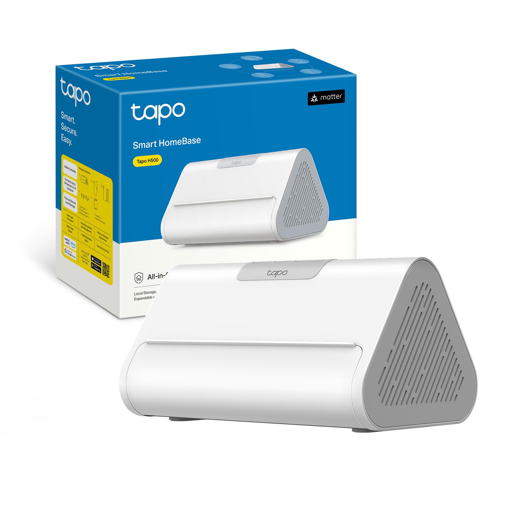 Tapo H200 Smart Hub 64+4 Dispositivi con Allarme
