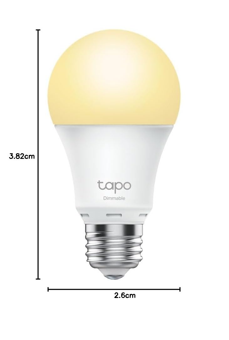 Tapo L510E lampadina E27 luce calda 2 pezzi dimmerabile