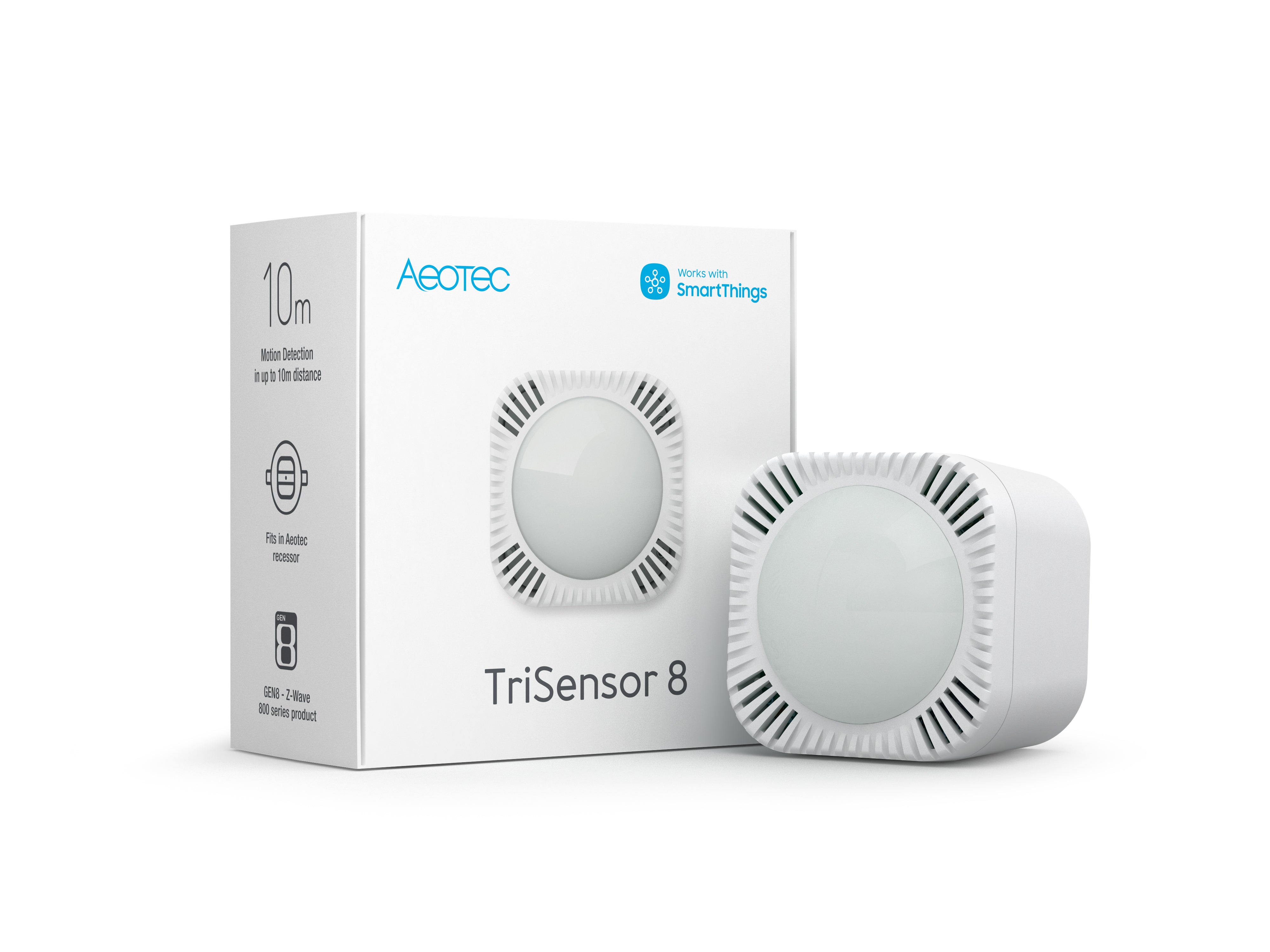 Aeotec TriSensor 8 ZWA045 multisensore movimento Z-Wave