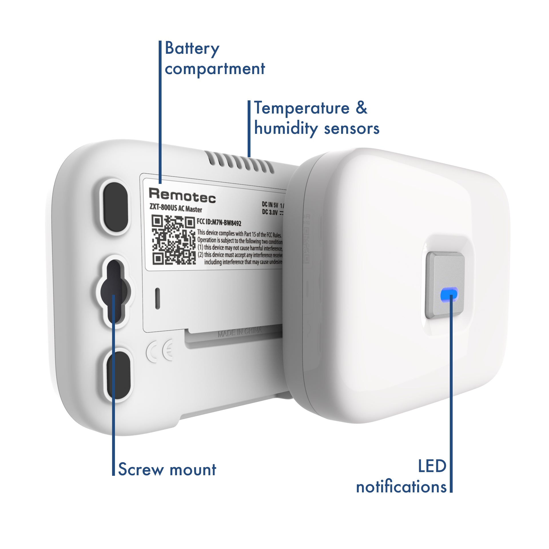 Remotec ZXT-800 extender IR condizionatori Z-Wave