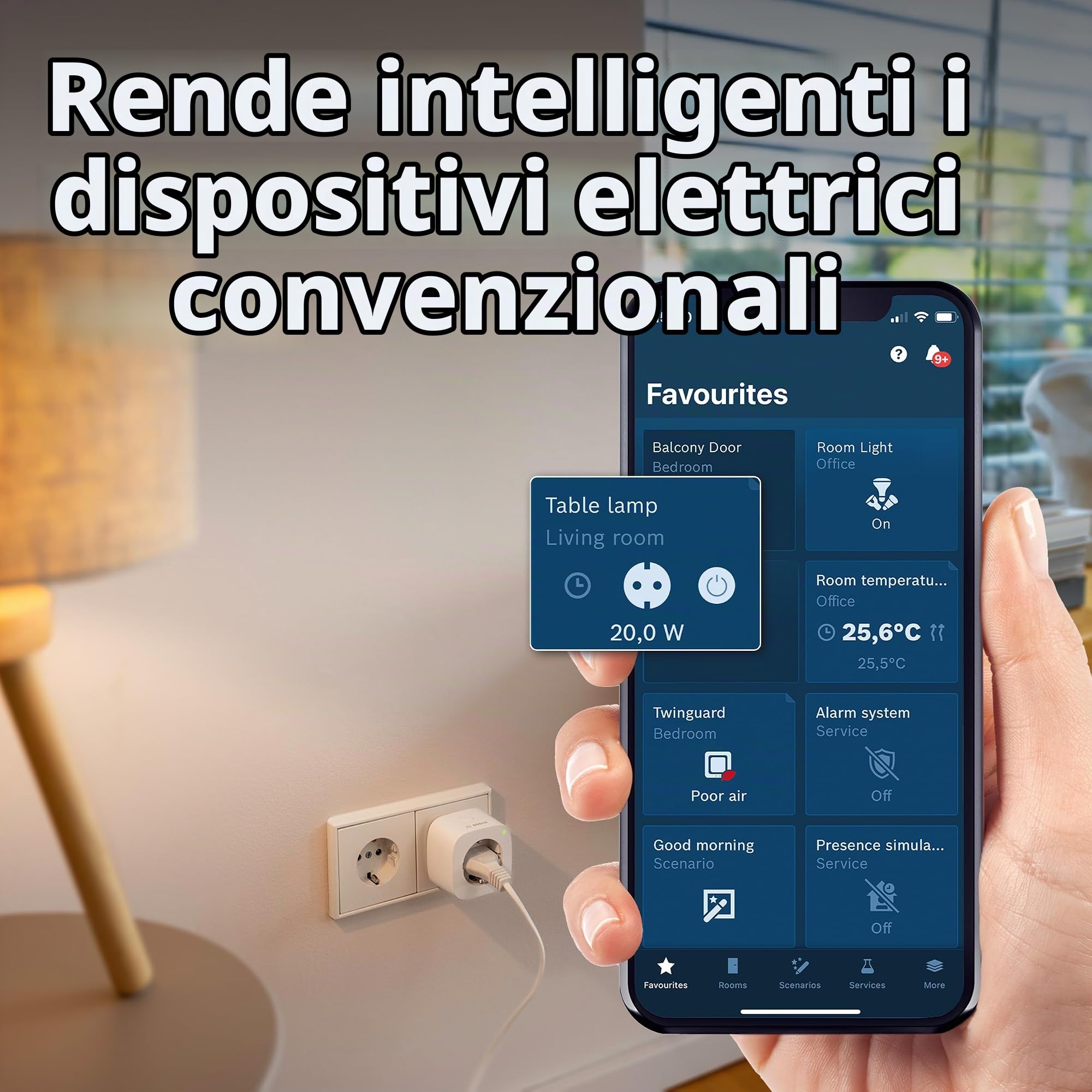 Bosch presa intelligente compatta [+M] smart WiFi Matter