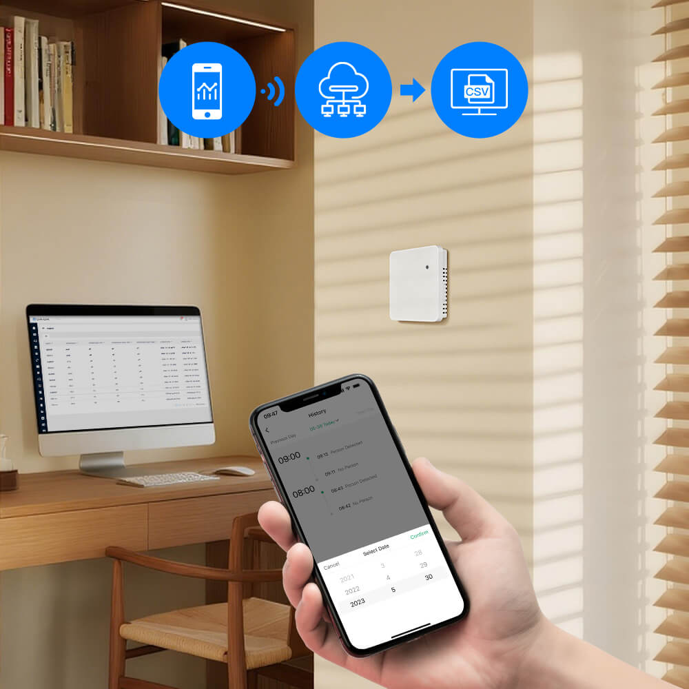 LinknLink eMotion Air sensore presenza mmWave a batteria