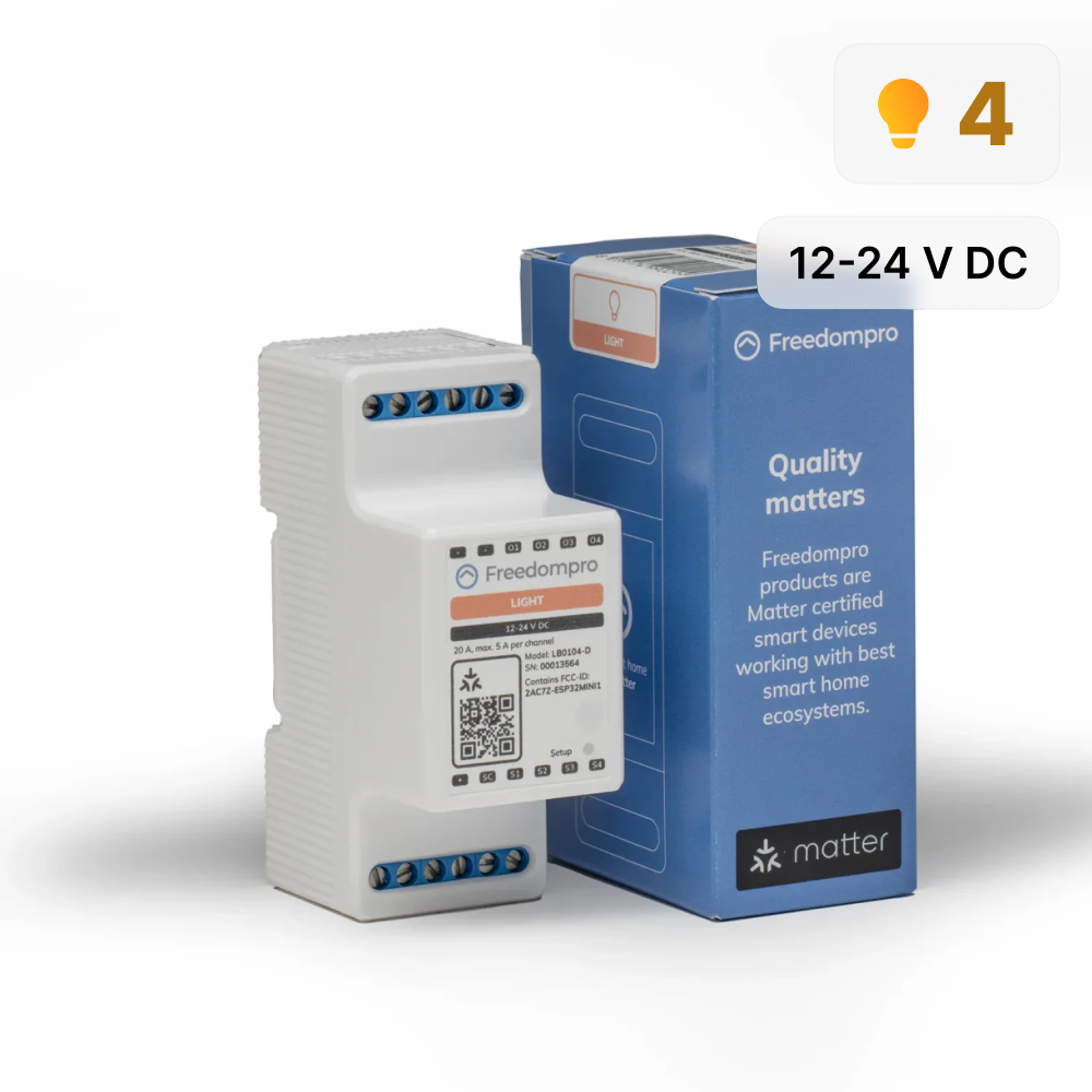 Freedompro LB0104-D Modulo WiFi 4 Luci 12V Matter Quadro