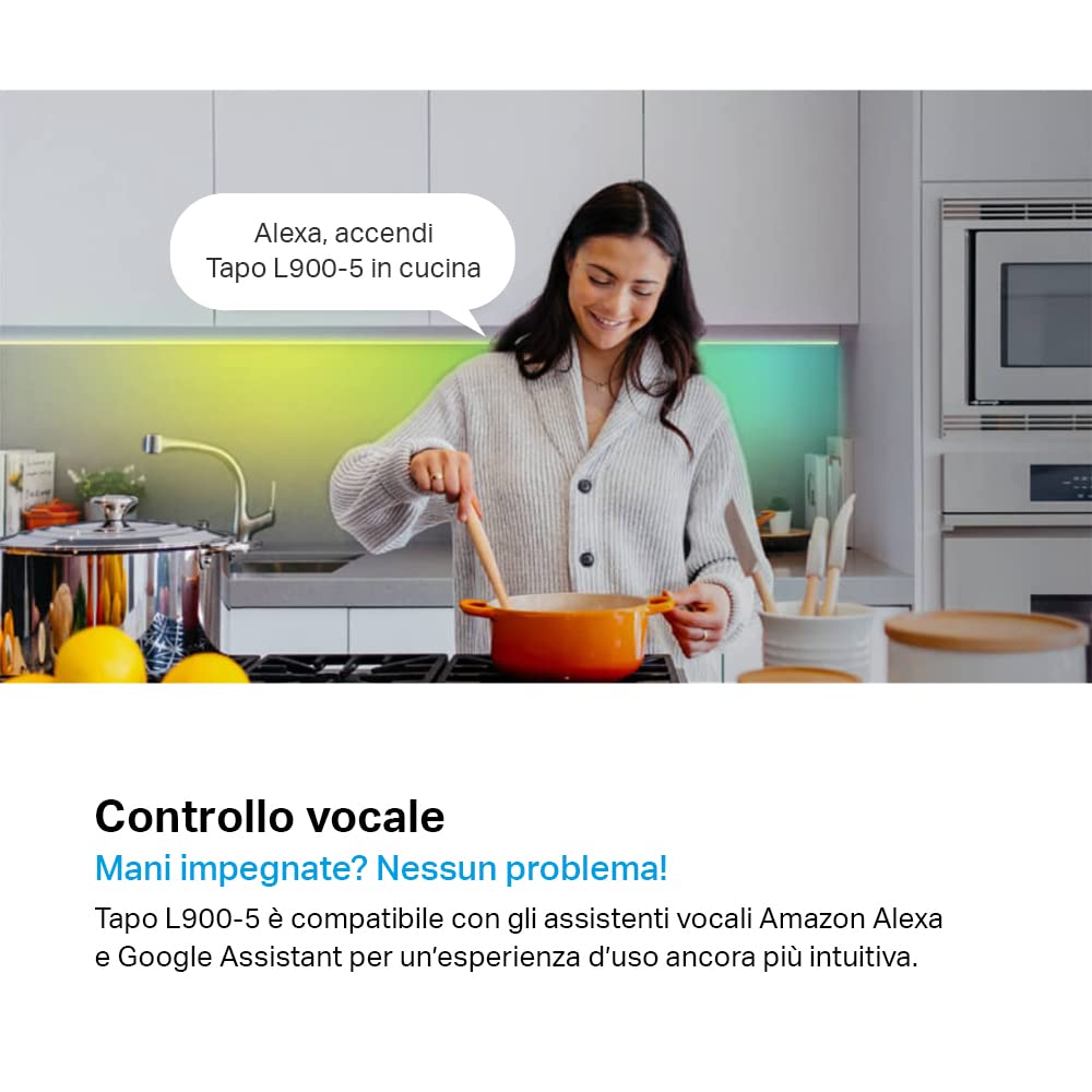 Tapo L900-5 Striscia LED Multicolore 5m Wi-Fi