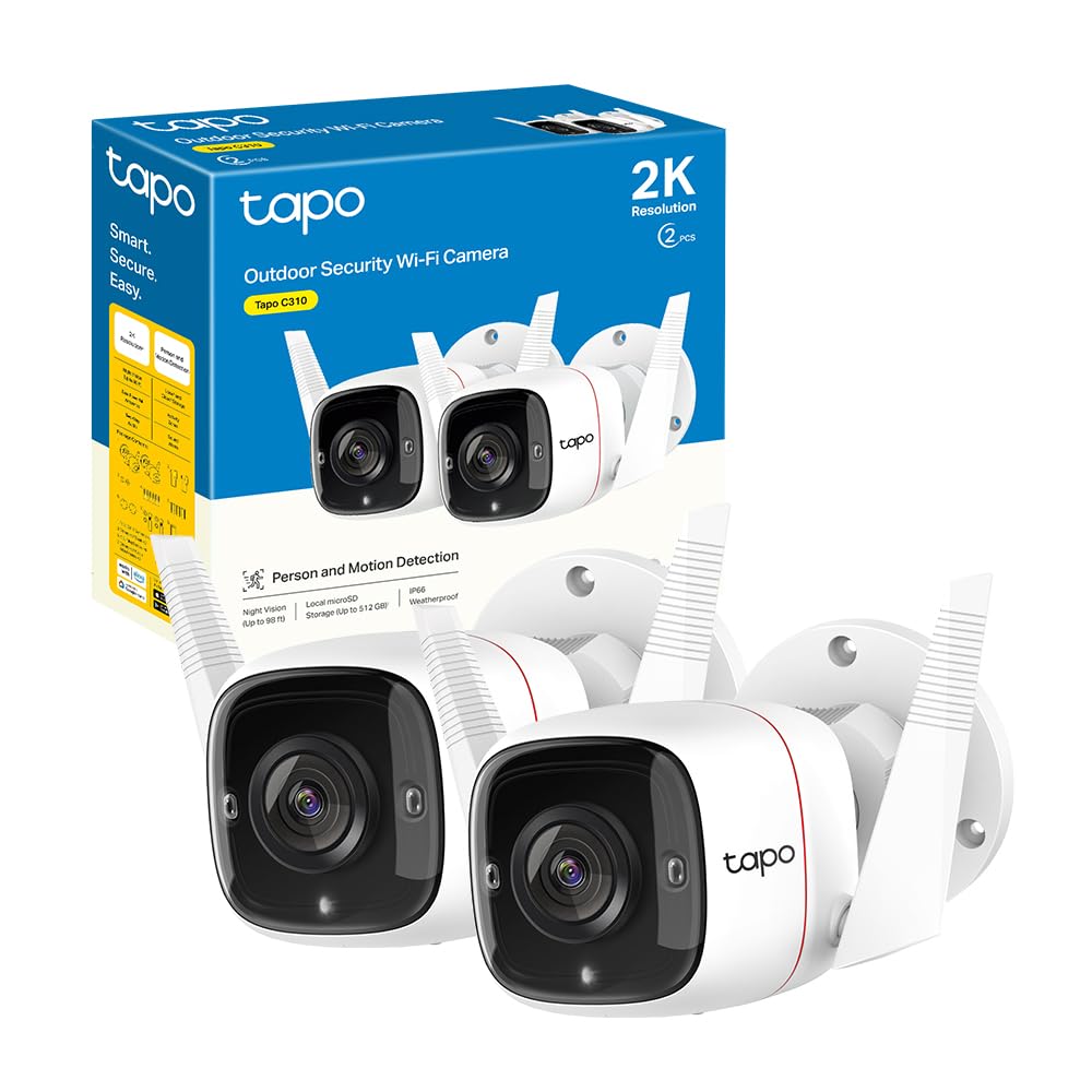Tapo C310 telecamera esterno Wi-Fi 3MP IP66