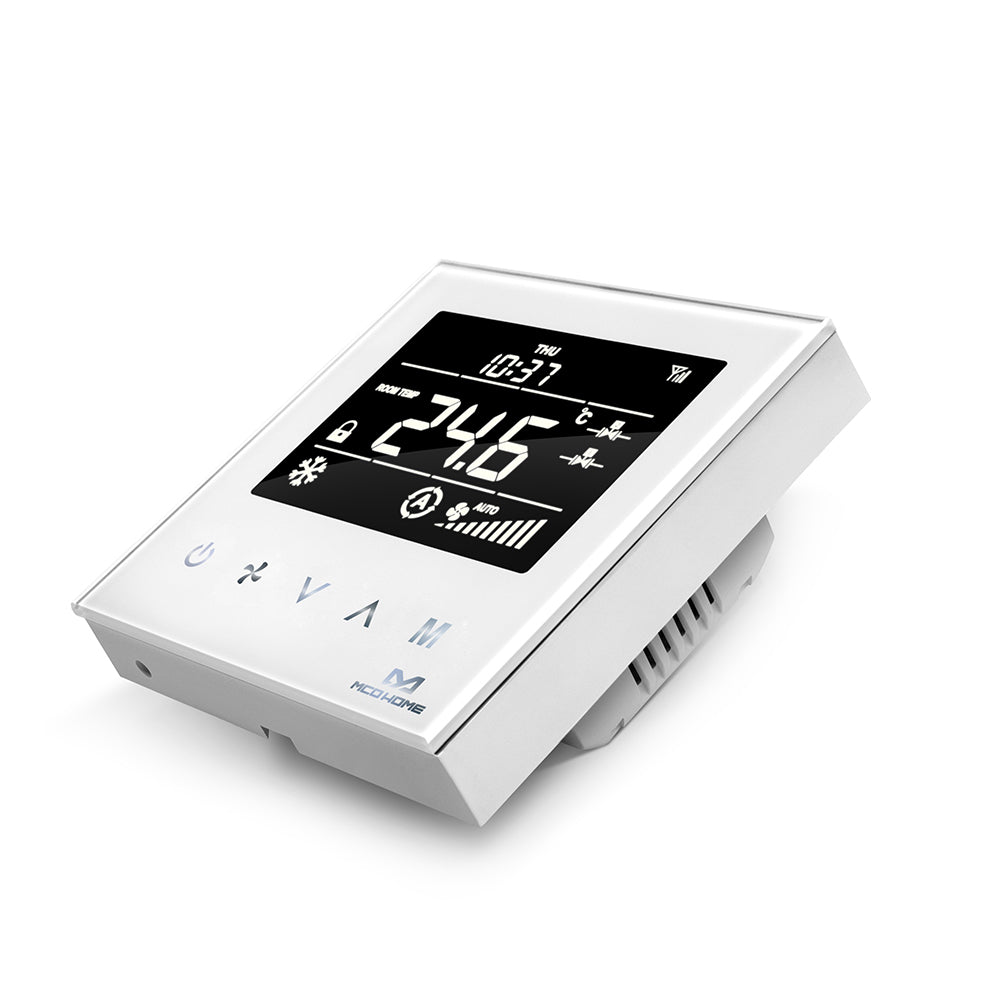 MCO Home MH8-FC-US termostato fancoil 2 tubi Z-Wave bianco