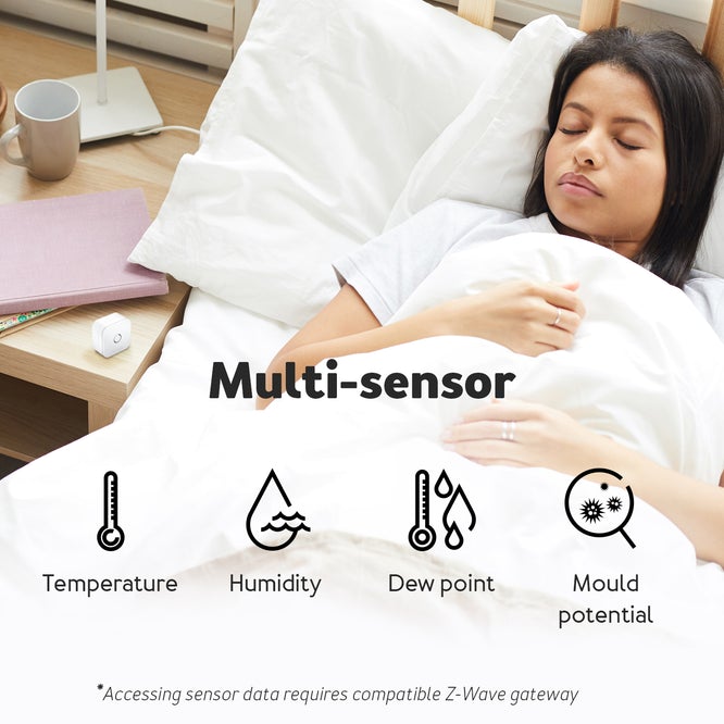 Aeotec aërQ sensore temperatura umidità Z-Wave