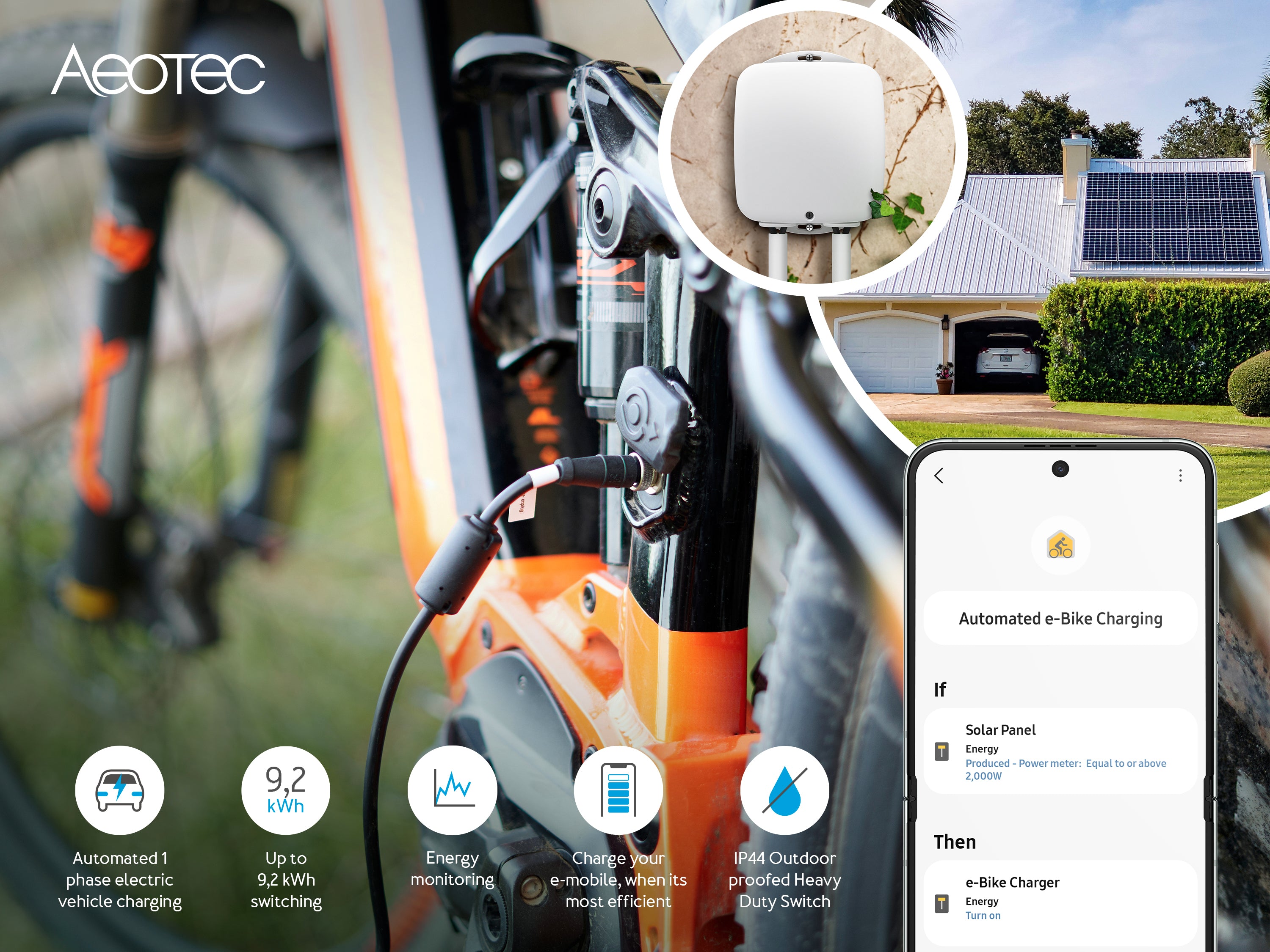 Aeotec Heavy Duty Outdoor Smart Switch Gen5 interruttore esterno