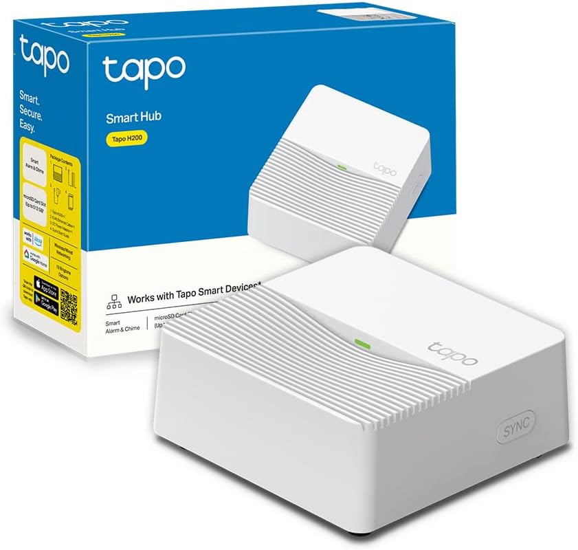 Tapo H200 Smart Hub 64+4 Dispositivi con Allarme