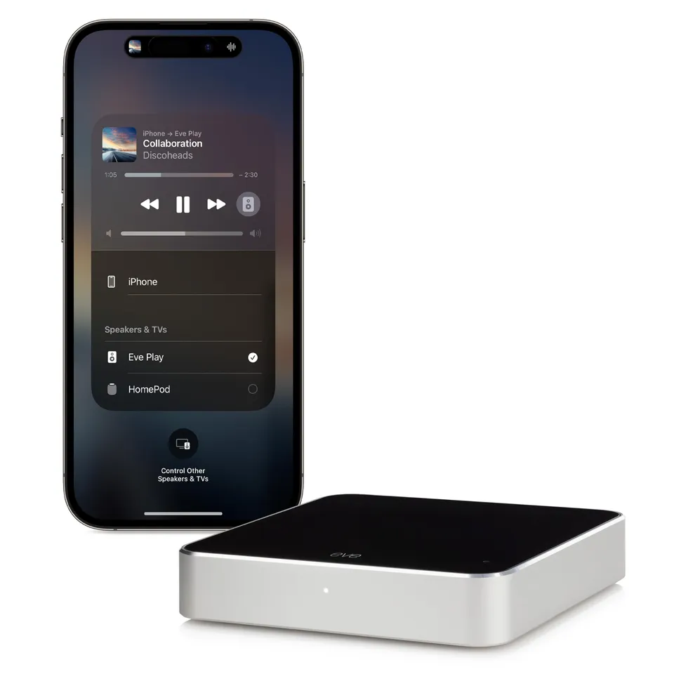 Eve Play ricevitore AirPlay wifi con DAC 112 dB