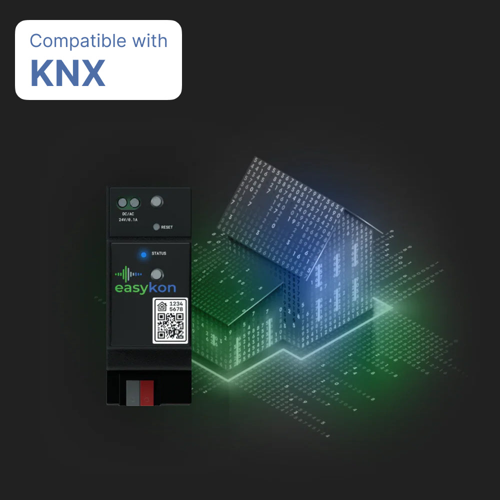 Freedompro Easykon for KNX bridge BUS con alimentatore